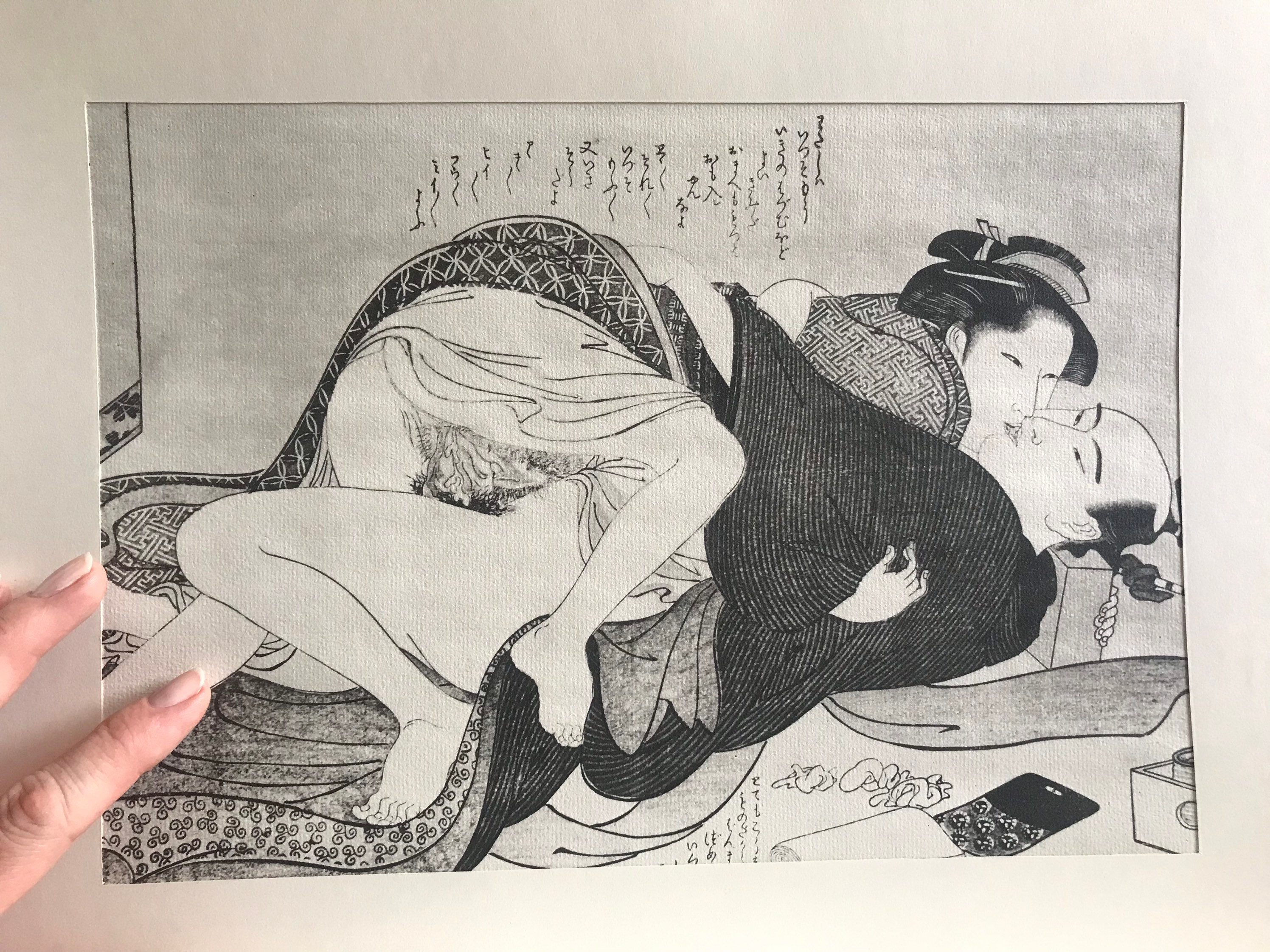 Japanese sex print