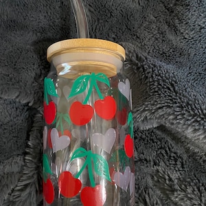 Color Changing Cherry Beer Can/Glass