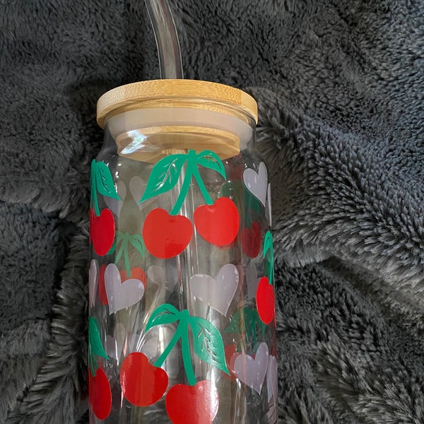 Color Changing Cherry Beer Can/Glass