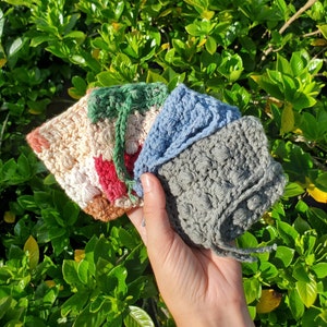 100% Cotton Soap Saver Pouch Crochet