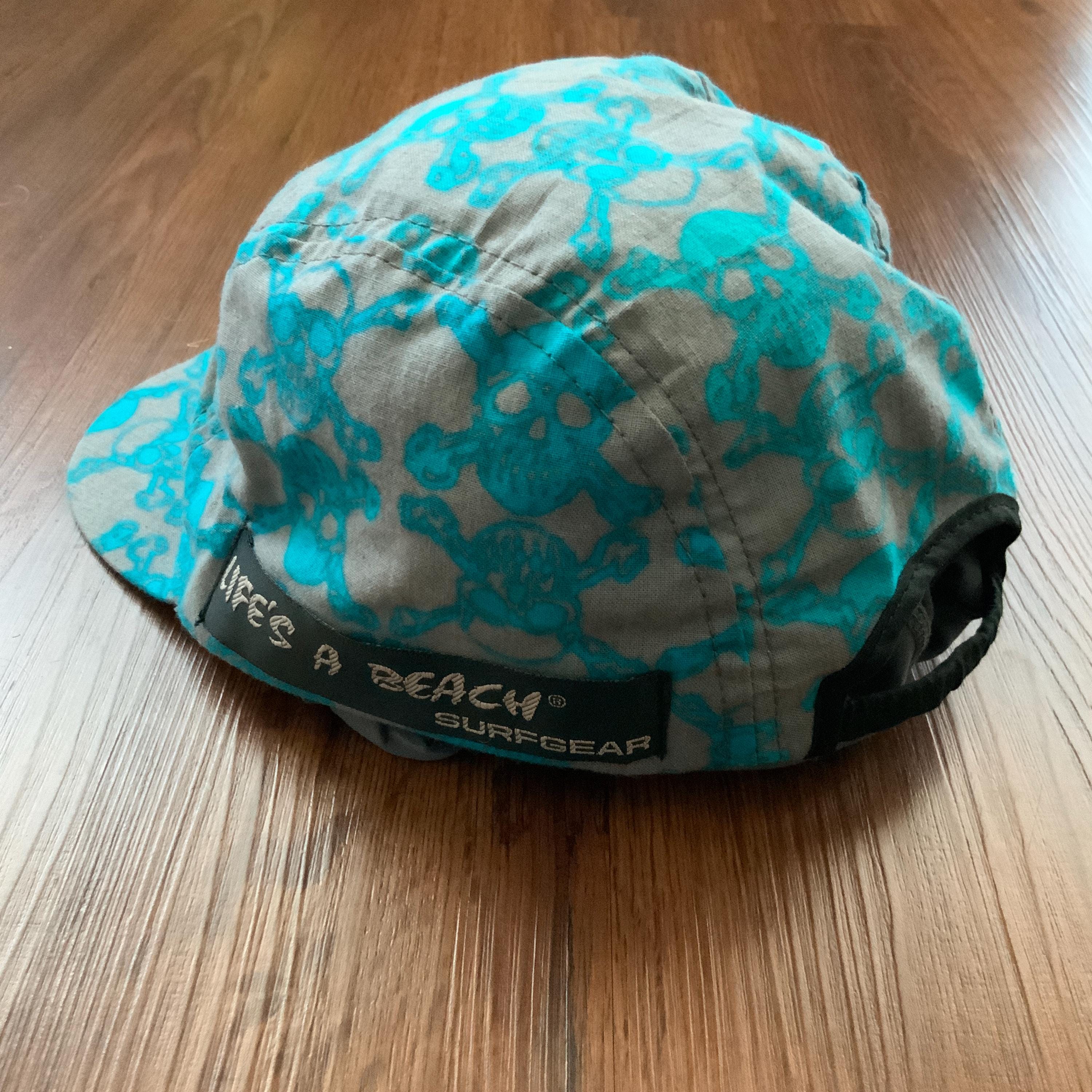 80s LIFE'S A BEACH キャップ 炎 80s LIFE'S A BEACH キャップ 炎 80s LIFE'S A BEACH キャップ