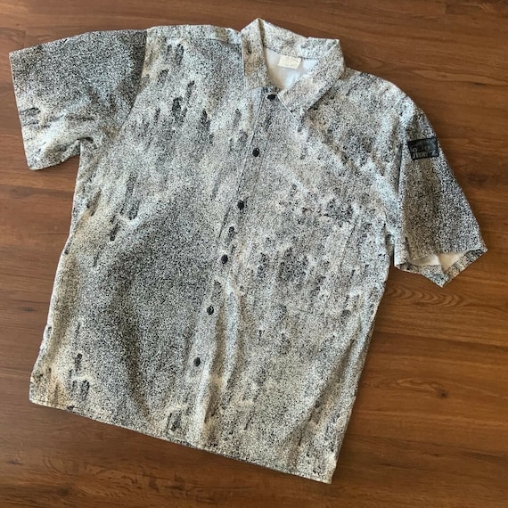 【第1位獲得！】 Television JIMMY'Z 80s Vintage Static 1980s Shirt up Button トップス