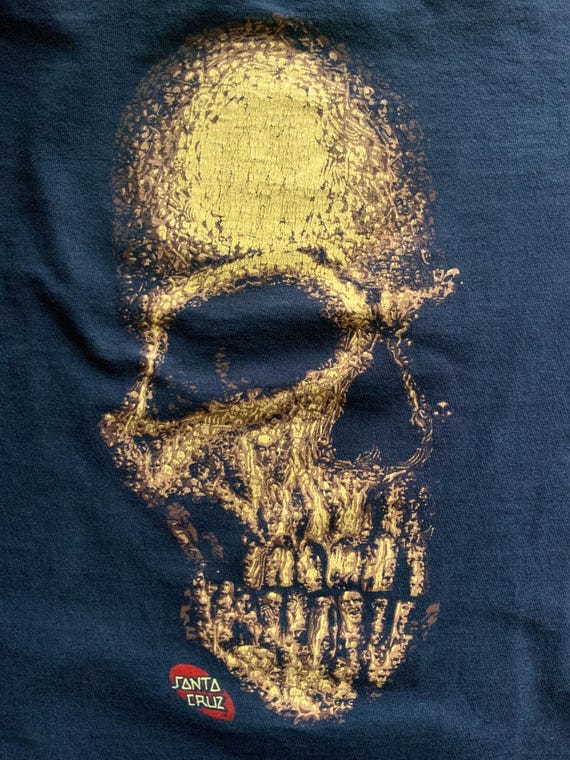 Vintage 80s Santa Cruz Skateboards Tee - Jim Phillips Street Creep