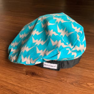 Vintage 80s Life's A Beach Surfgear Punk Skulls Hat 1980 Skate AOP