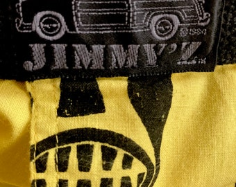 Vintage 80s Jimmy'z Shorts 1980s Surf Skate Punk Masks