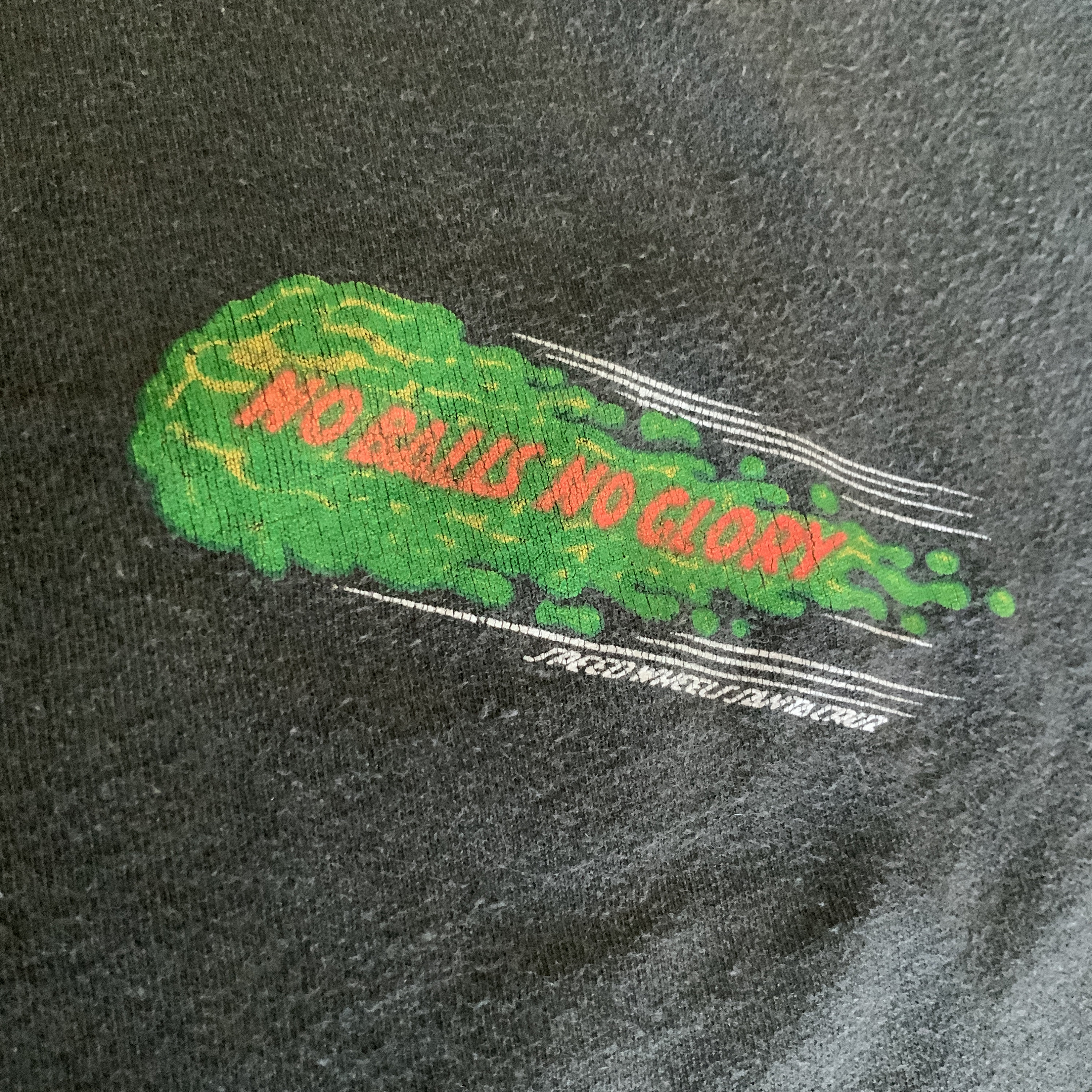 Vintage 80s Santa Cruz Skateboards Slime Balls T-shirt 1980s