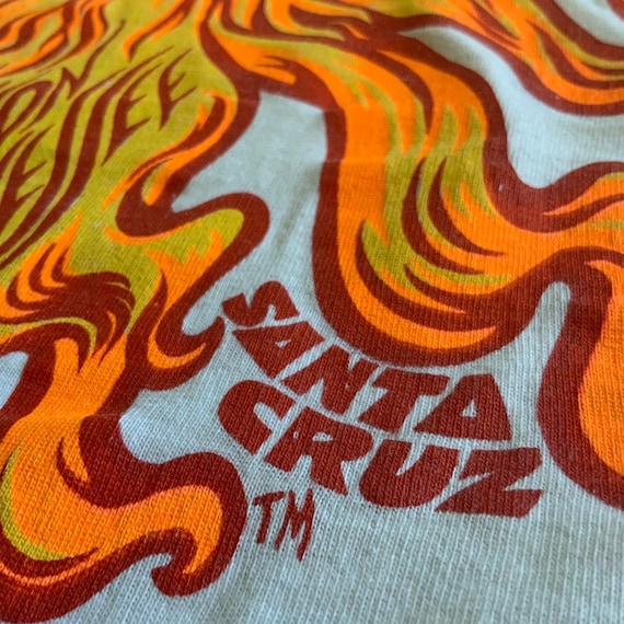 Vintage 80s Santa Cruz Jason Jessee Sun God Sk8 Shirt 1980s