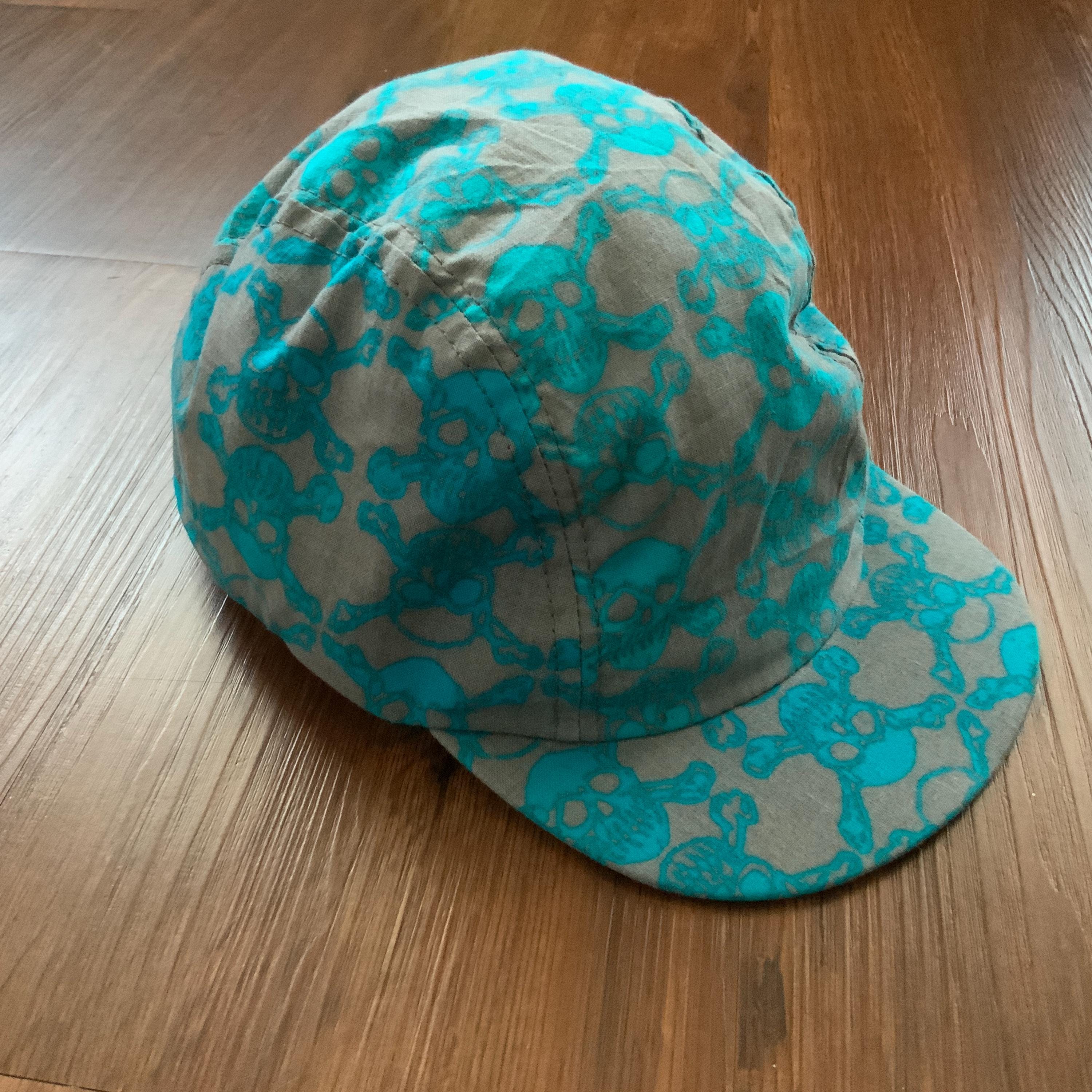 Vintage 80s Life's A Beach Surfgear Punk Skulls Hat 1980