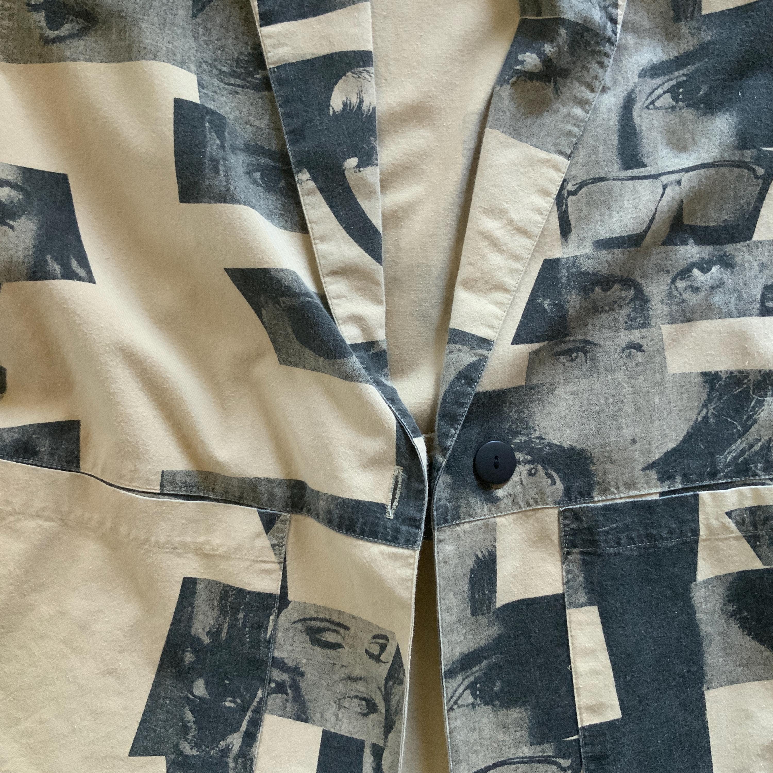 80s ペーパージャケット ☆希少☆80s paperjacket バンドチケット総柄 y2k - メルカリ