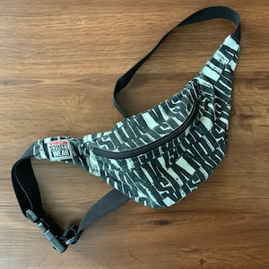 レア 90s VISION ウエストポーチ BUM BAG ビンテージ パープル VISION STREET WEAR - VISION 90'S デッドストック ウェスト
