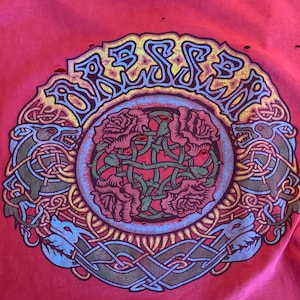 Vintage 80s Santa Cruz Eric Dressen Roses T-Shirt 1980s Cropped Skateboard Shirt