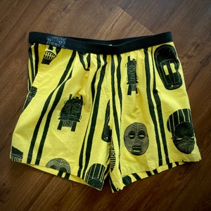 Vintage 80s Jimmy'z Shorts 1980s Surf Skate Punk Masks Songye Mask