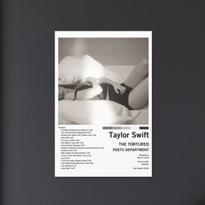Cartel del álbum Swiftie Swift Album Cover Prints Music Poster Swift Álbumes hechos para collages de pared y decoración de habitaciones Descarga DIGITAL o UNFRAMED