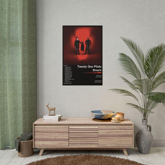 Twenty One Pilots Album Art Poster Set: Customizable Music Decor