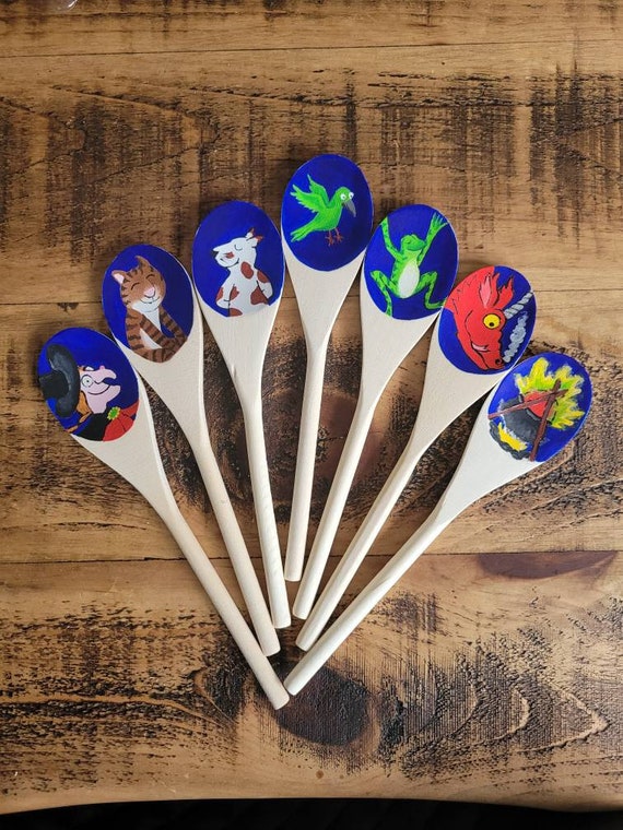 Room on the Broom Story Spoons - Etsy UK