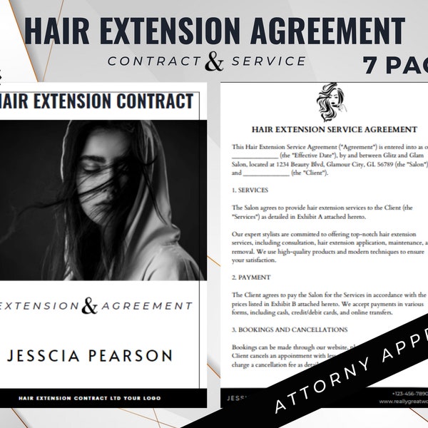 Hair Stylist Forms,Editable Hair Consent Templates, Hair Extension Forms,Hair Extensions Consultation,Hair Forms, Hair Care Form