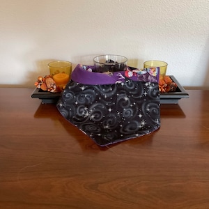 Halloween Jack and Sally Spooky Reversible Bandana