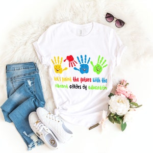 Let's Paint The Future With The Vibrant Colors Of Education,  International Day Of Education, Digital Download,SVG PNG.
