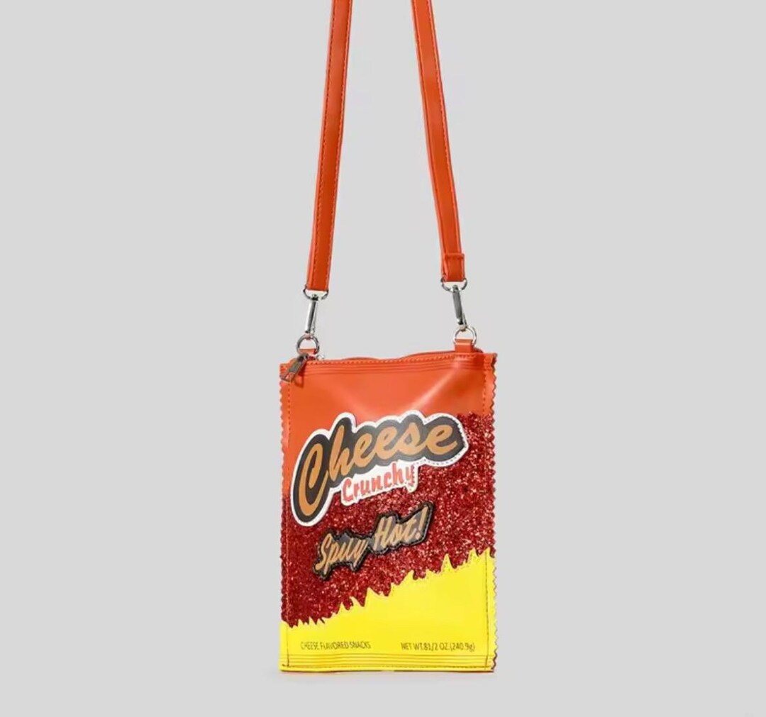 Cheese Chip Bag Crossbody Purse: Novelty Snack Handbag - Etsy
