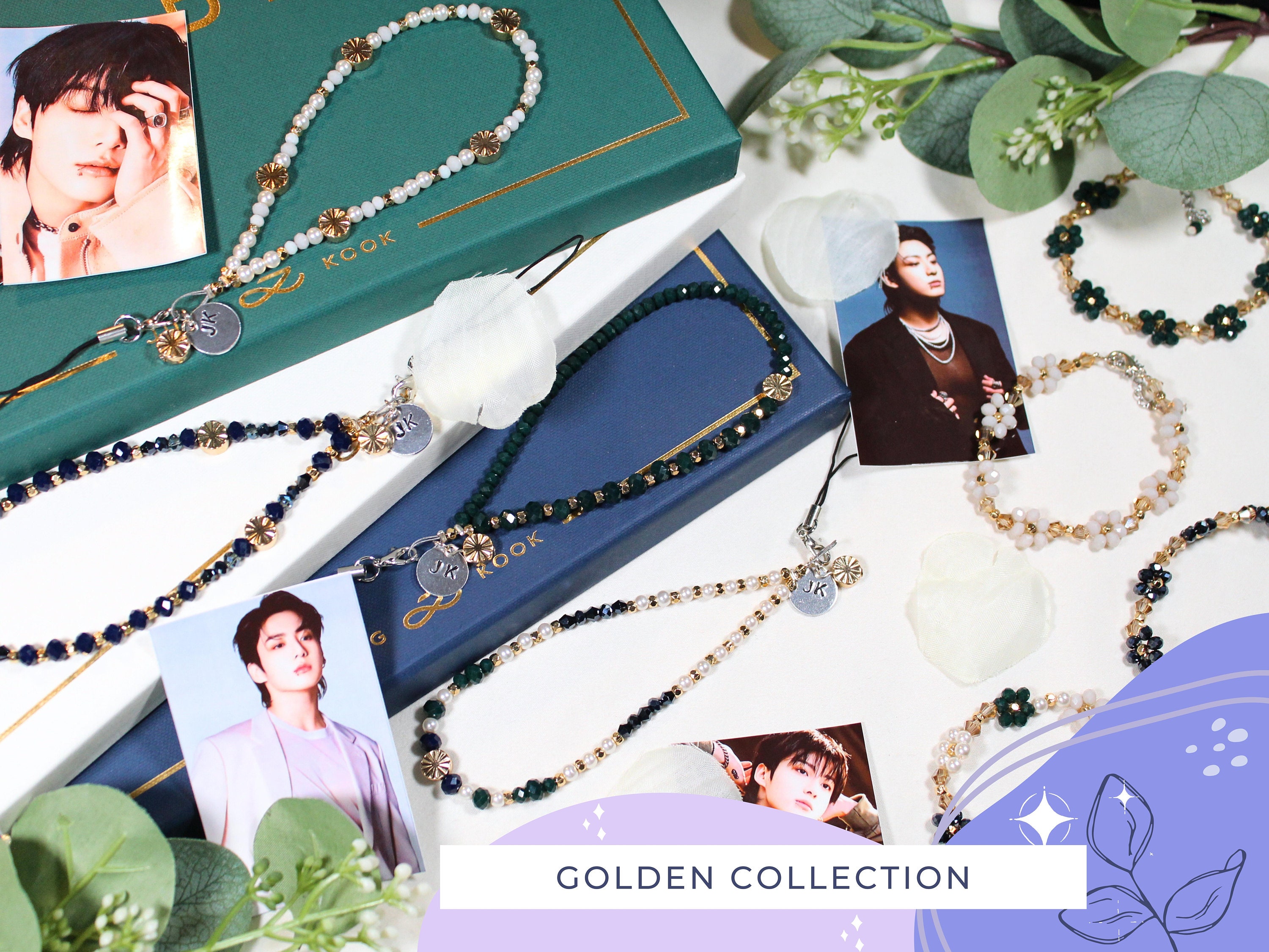 Jung Kook Golden Bracelet - Etsy