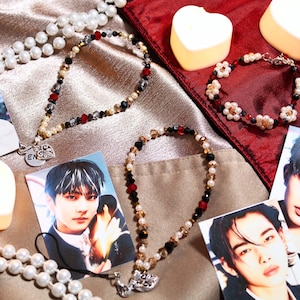 ENHYPEN | Bite Me Collection | Handmade Beaded Collection | Wristlet Charm/Bracelet