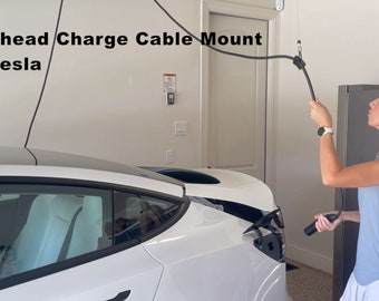 Mobile Charger: 3d Print File Only for Retractable Overhead Charger Cable for Tesla Models S, 3, X, and Y