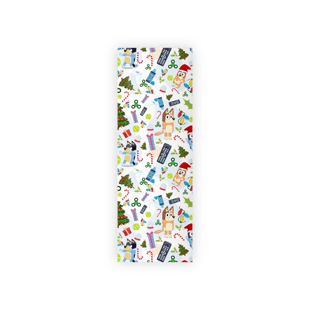 Christmas Bluey Gift Wrapping Paper Rolls 1pc Etsy