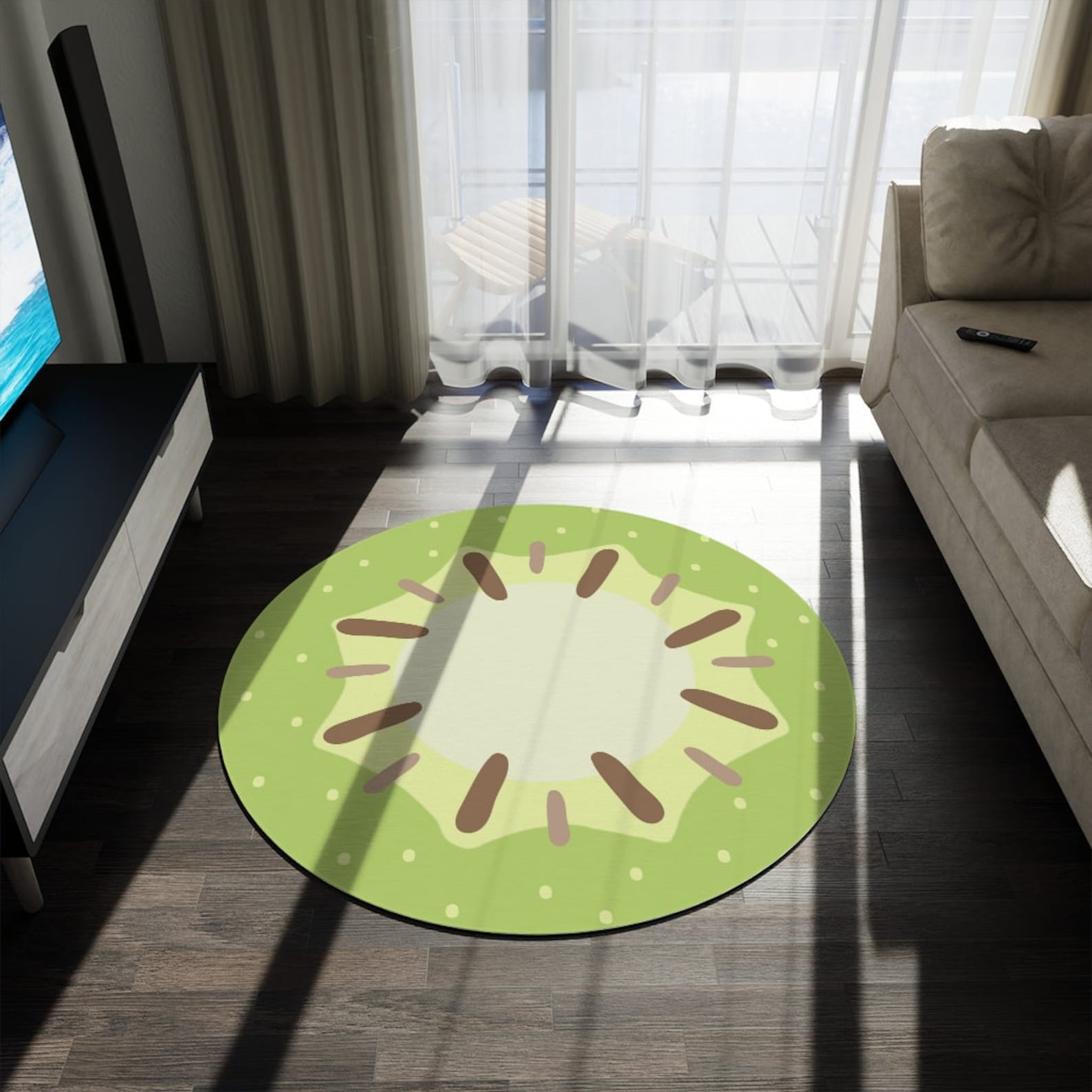 Bluey Kiwi Rug Playroom Rug Bluey Tv Show Rug Kiwi Rug Etsy