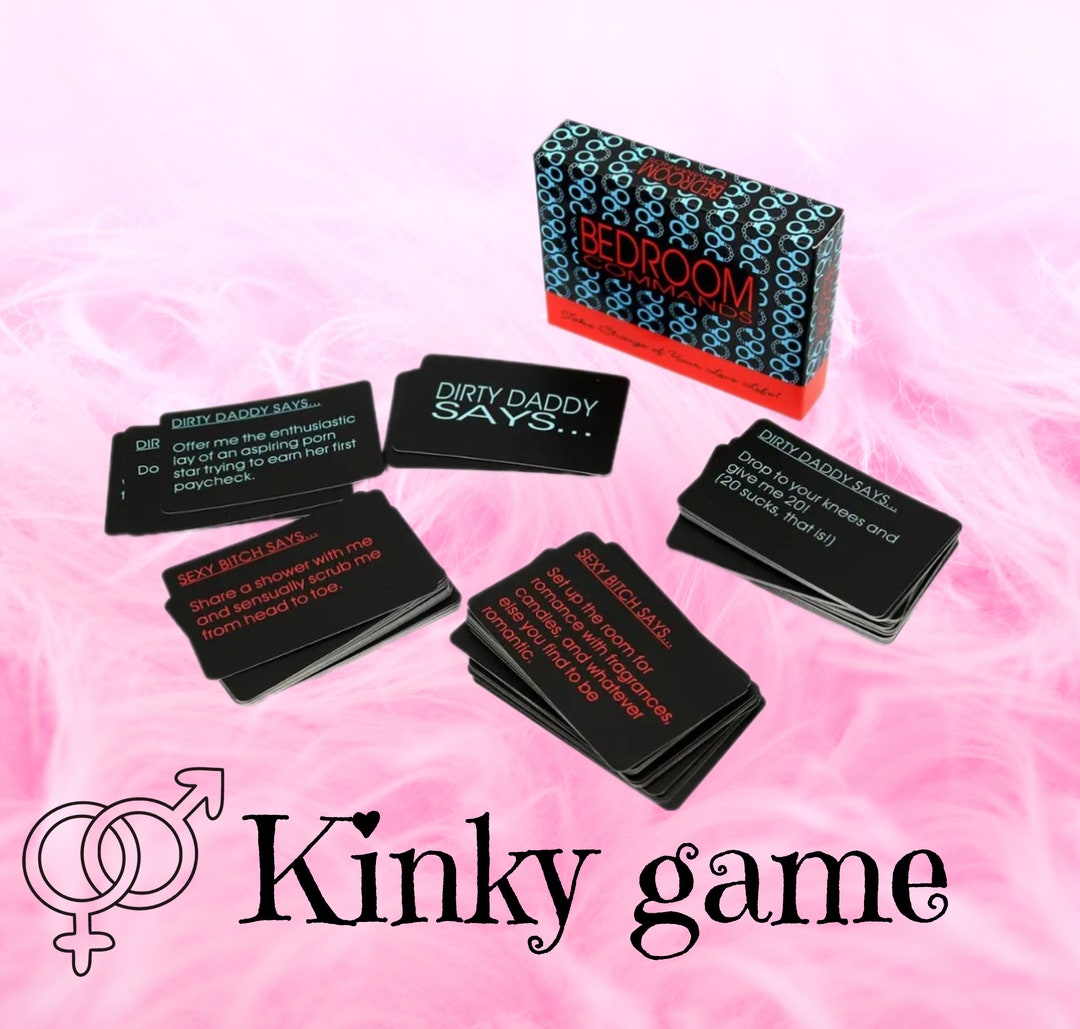 Kinky Cards Game for Couple Spice up Your Nights Etsy