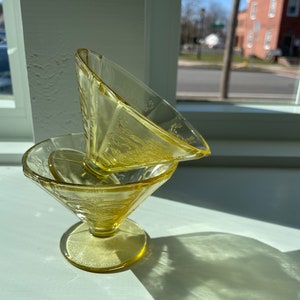 Federal Glass Sherbet Glasses