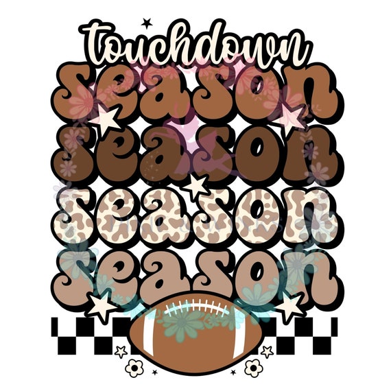 READY TO PRESS Football Heat Transfer Vinyl Prints and - Etsy