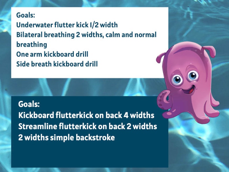 Swimming Lesson Plan Intermediate 3 Glider 3 Level 4 Swimmer Instructor