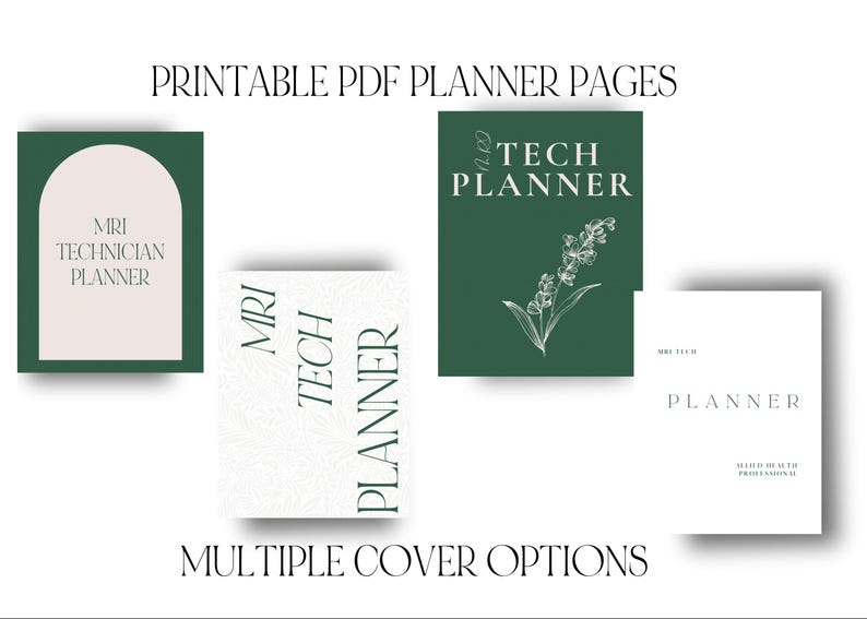 MRI Planner Digital Download PDF MRI Tech School Program Study Pages ...