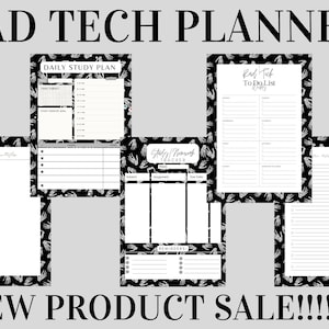Xray Rad Tech Planner Student Clinical Journal Radiologic Technician Guide Notebook Digital PDF Organizer