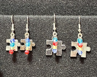 Autism Awareness Earrings