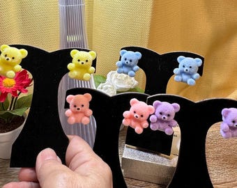 Teddy Bear earrings