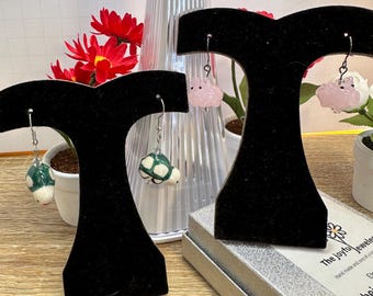 Animal earrings- pigs and turtle selections on ear wires