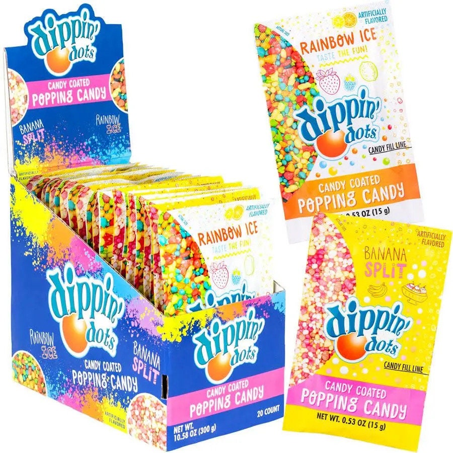Dippin' Dots Ice Cream Fake Rainbow Sprinkles Cup Fake -  Finland