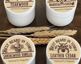 Beard Butter collection 8oz - Natural and Organic- JSM