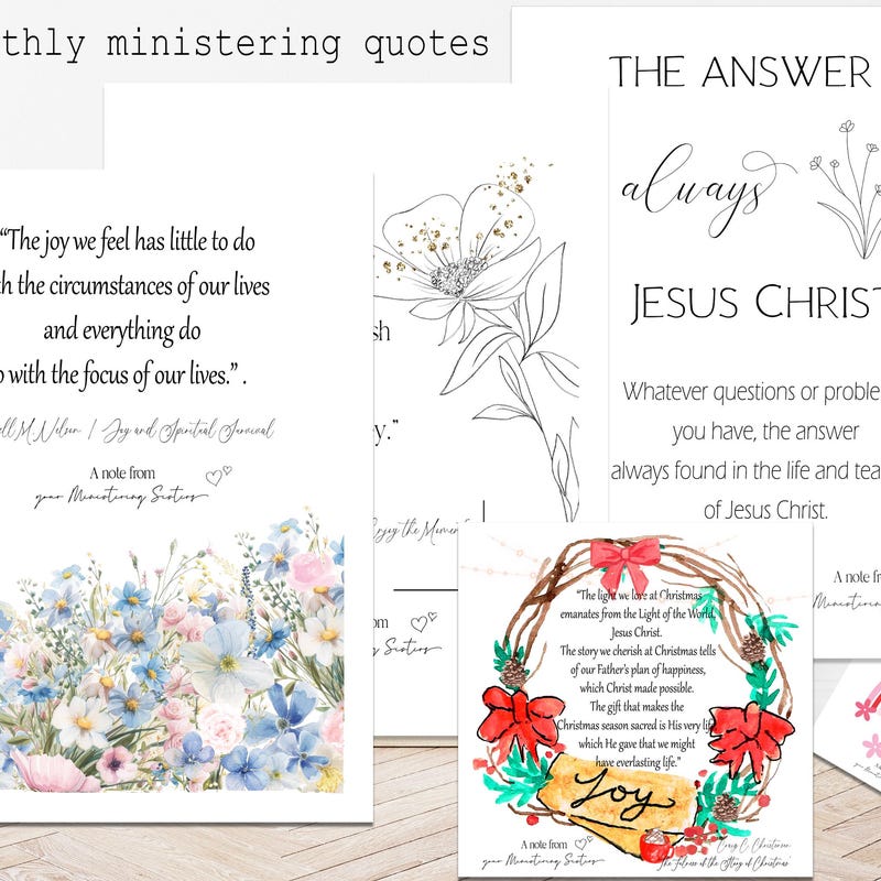 Ministering Messages - Etsy