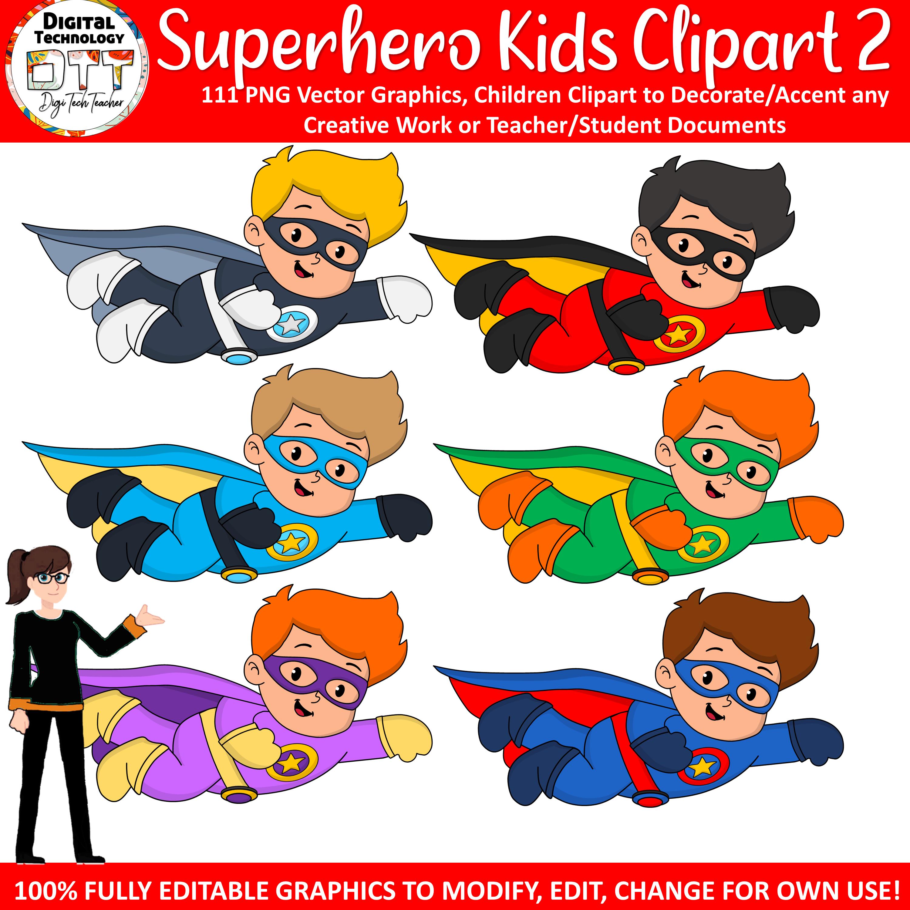 Comic Superhero Kids, Superhero Girls, Superhero Boys, Comic Book Kids ...