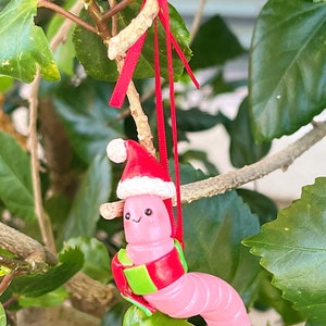 Cute Glo Worm figure Christmas tree ornaments ~ funny gift for mother, –  TacoExplosions