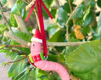 Cute Glo Worm figure Christmas tree ornaments ~ funny gift for mother, –  TacoExplosions