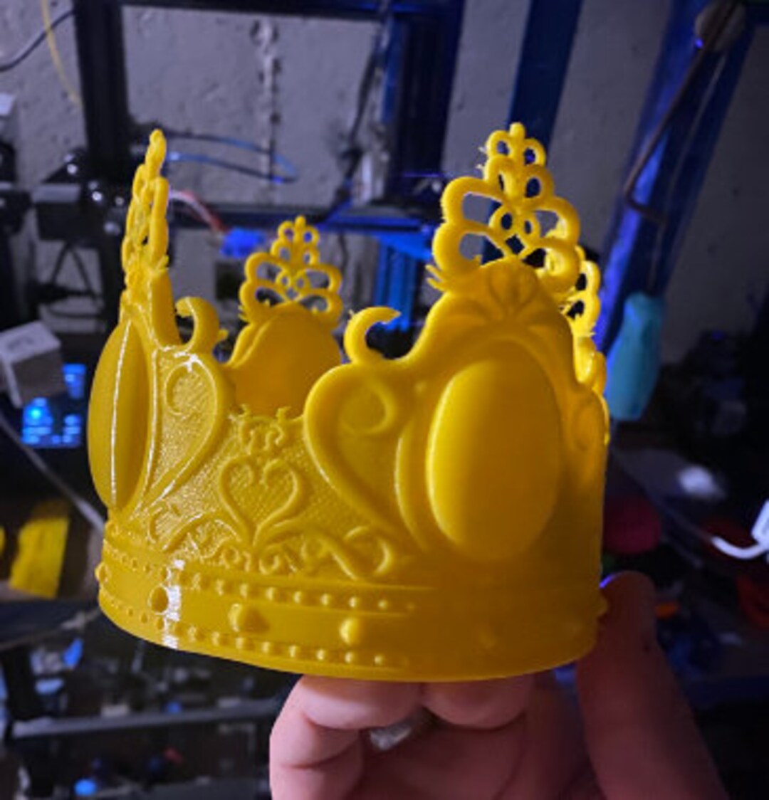 Princess Peach Crown Etsy