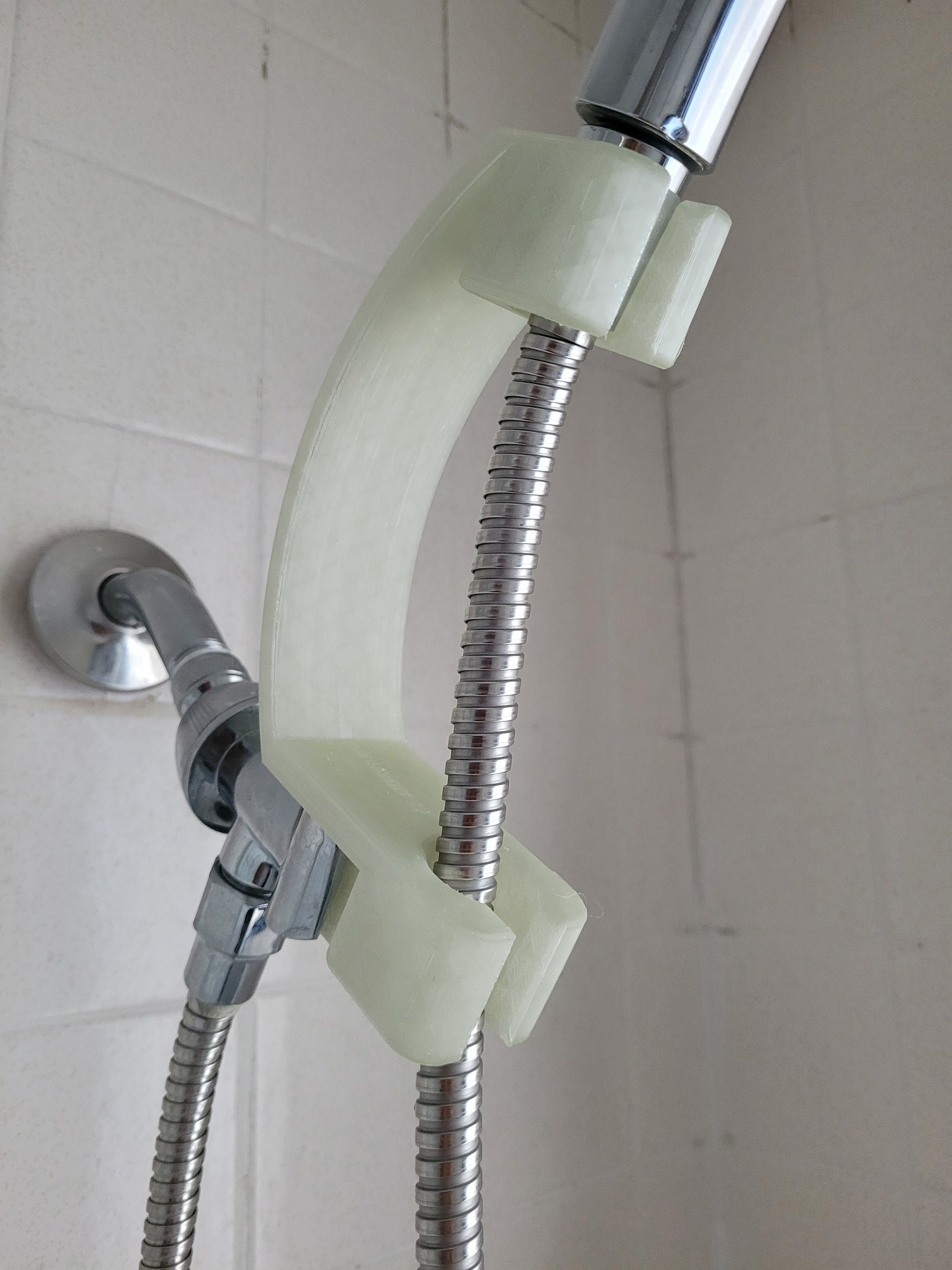 Digital Download STL File of Bath Room Showerhead Height Raiser for 3d