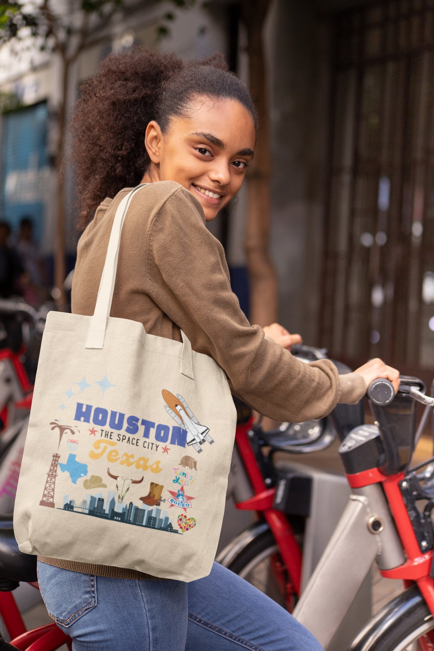 Houston Texas Canvas Tote Bag