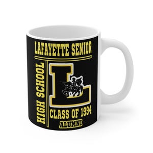 LHS Reunion 1994 - Coffee Mug, Class Reunion Gift, High School Reunion, Coffee Cup, School Reunion Decor, Class of 1994 Mug
