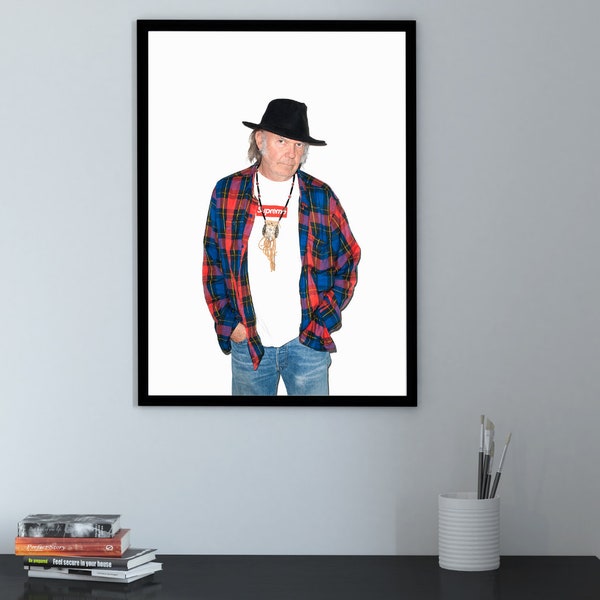 Neil Young - Neil Young Printable - Neil Young Music - Rock and Roll - Music Album - Crazy Horse - Legend Neil Young - Cortez - Digital Art