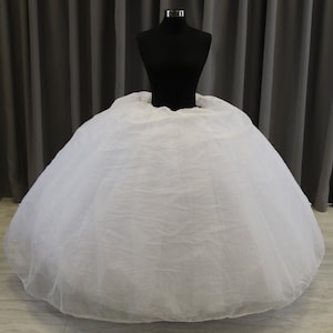 Rush shipping PETTICOAT ONLY MM2_Mega Quinceanera, wedding dresses Petticoats, Quinceanera Dress Petticoat Super Fluffy Crinoline Slip
