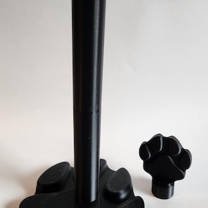 Suporte para toalhas de papel com impressão 3D [LICENÇA] Pawprint Dog Cat Paw